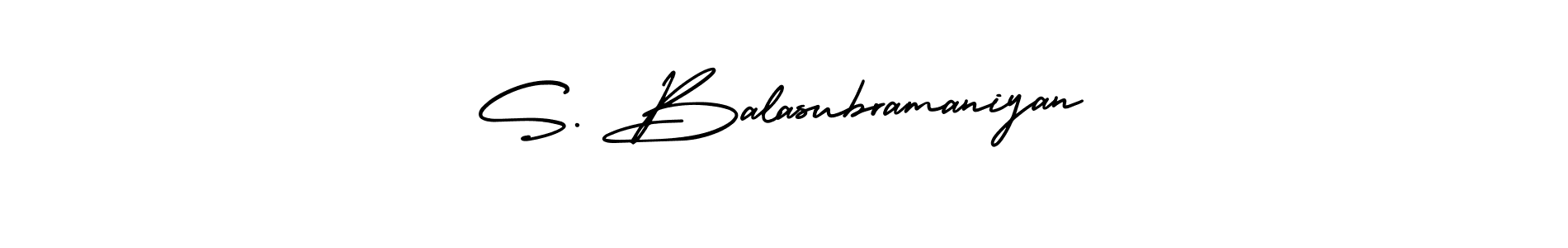 How to Draw S. Balasubramaniyan signature style? AmerikaSignatureDemo-Regular is a latest design signature styles for name S. Balasubramaniyan. S. Balasubramaniyan signature style 3 images and pictures png