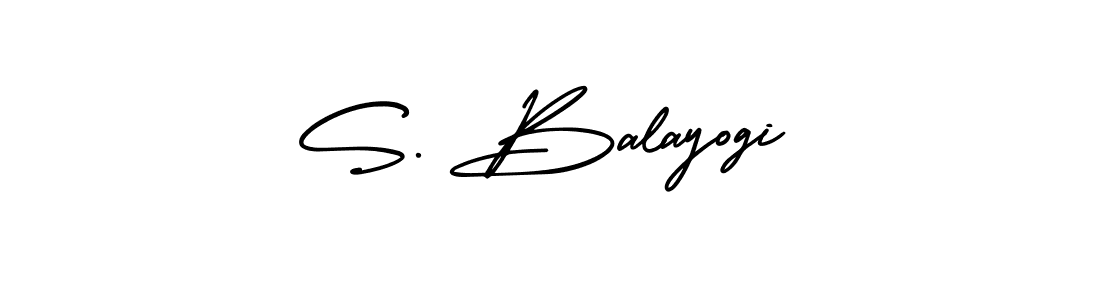 It looks lik you need a new signature style for name S. Balayogi. Design unique handwritten (AmerikaSignatureDemo-Regular) signature with our free signature maker in just a few clicks. S. Balayogi signature style 3 images and pictures png