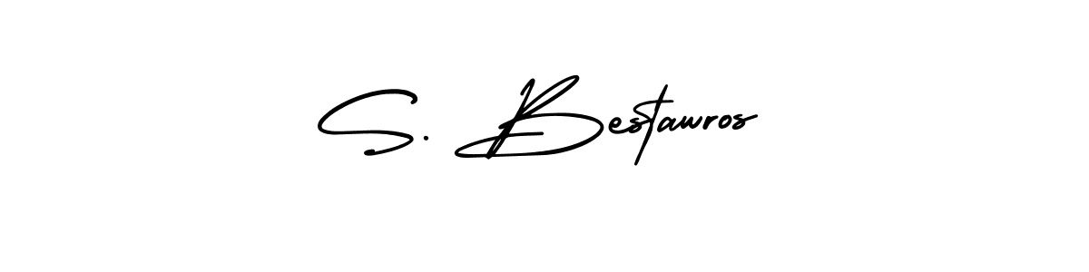 Once you've used our free online signature maker to create your best signature AmerikaSignatureDemo-Regular style, it's time to enjoy all of the benefits that S. Bestawros name signing documents. S. Bestawros signature style 3 images and pictures png