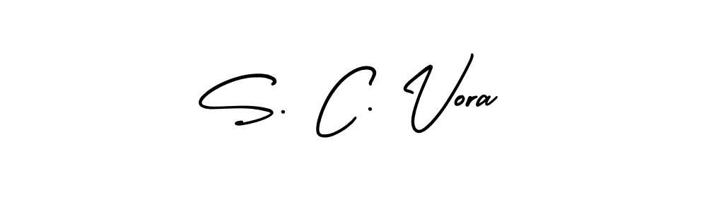 Also we have S. C. Vora name is the best signature style. Create professional handwritten signature collection using AmerikaSignatureDemo-Regular autograph style. S. C. Vora signature style 3 images and pictures png
