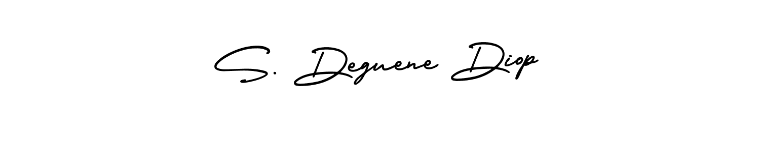How to Draw S. Deguene Diop signature style? AmerikaSignatureDemo-Regular is a latest design signature styles for name S. Deguene Diop. S. Deguene Diop signature style 3 images and pictures png