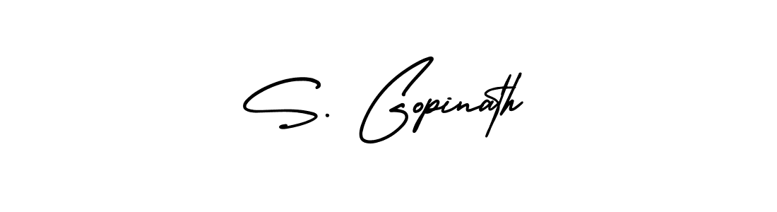 This is the best signature style for the S. Gopinath name. Also you like these signature font (AmerikaSignatureDemo-Regular). Mix name signature. S. Gopinath signature style 3 images and pictures png