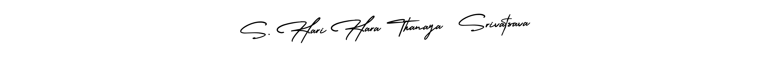 How to Draw S. Hari Hara Thanaya  Srivatsava signature style? AmerikaSignatureDemo-Regular is a latest design signature styles for name S. Hari Hara Thanaya  Srivatsava. S. Hari Hara Thanaya  Srivatsava signature style 3 images and pictures png