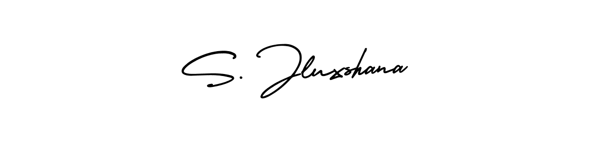 Once you've used our free online signature maker to create your best signature AmerikaSignatureDemo-Regular style, it's time to enjoy all of the benefits that S. Jluxshana name signing documents. S. Jluxshana signature style 3 images and pictures png