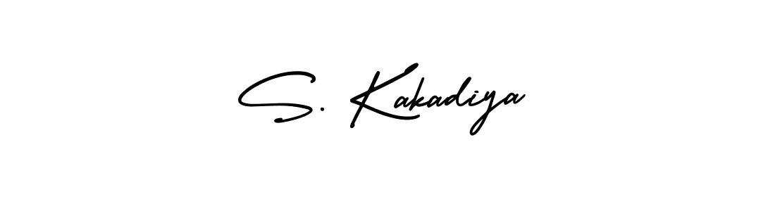 See photos of S. Kakadiya official signature by Spectra . Check more albums & portfolios. Read reviews & check more about AmerikaSignatureDemo-Regular font. S. Kakadiya signature style 3 images and pictures png