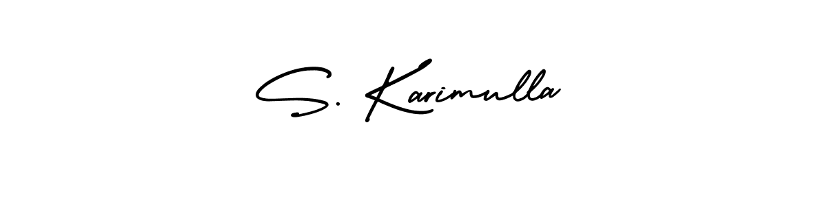 Make a beautiful signature design for name S. Karimulla. Use this online signature maker to create a handwritten signature for free. S. Karimulla signature style 3 images and pictures png