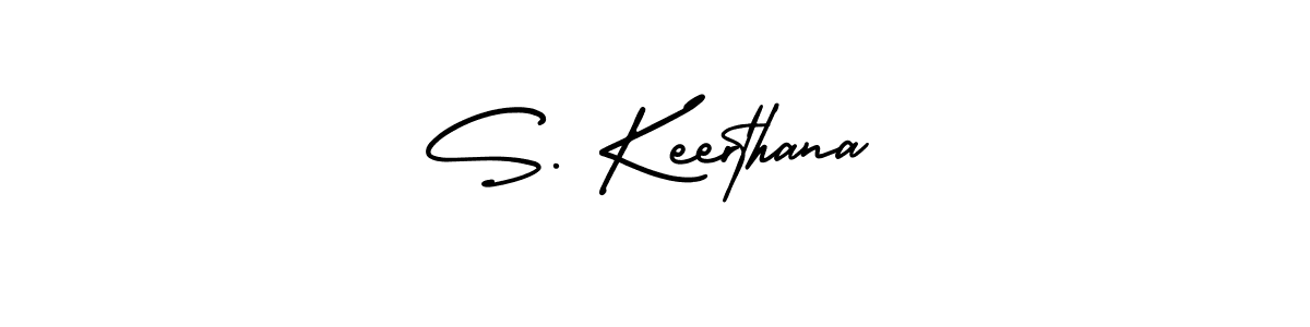 Make a beautiful signature design for name S. Keerthana. Use this online signature maker to create a handwritten signature for free. S. Keerthana signature style 3 images and pictures png