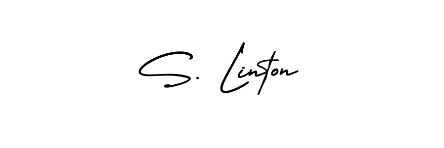 See photos of S. Linton official signature by Spectra . Check more albums & portfolios. Read reviews & check more about AmerikaSignatureDemo-Regular font. S. Linton signature style 3 images and pictures png