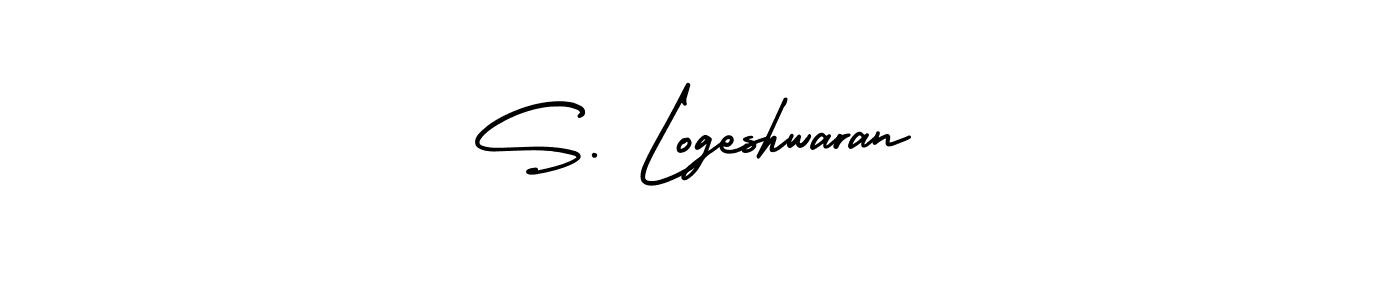 Best and Professional Signature Style for S. Logeshwaran. AmerikaSignatureDemo-Regular Best Signature Style Collection. S. Logeshwaran signature style 3 images and pictures png