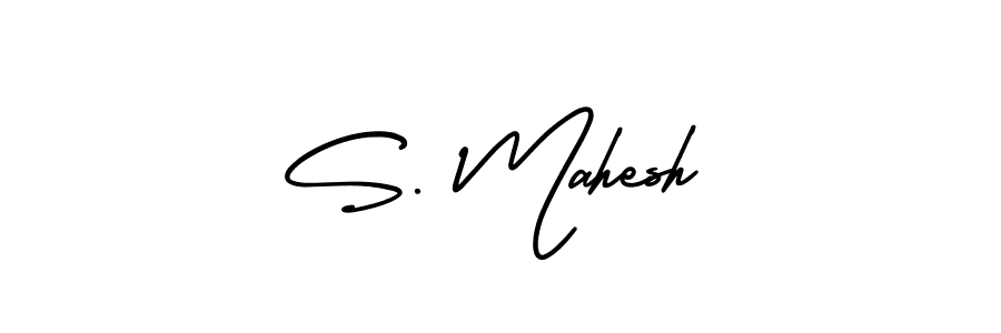 Similarly AmerikaSignatureDemo-Regular is the best handwritten signature design. Signature creator online .You can use it as an online autograph creator for name S. Mahesh. S. Mahesh signature style 3 images and pictures png