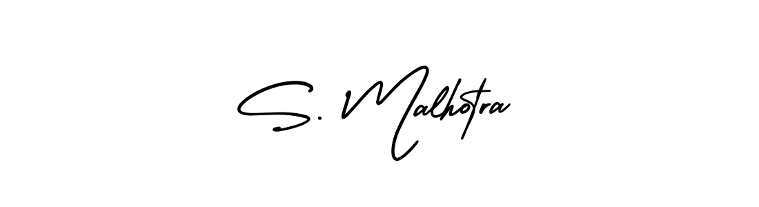 It looks lik you need a new signature style for name S. Malhotra. Design unique handwritten (AmerikaSignatureDemo-Regular) signature with our free signature maker in just a few clicks. S. Malhotra signature style 3 images and pictures png