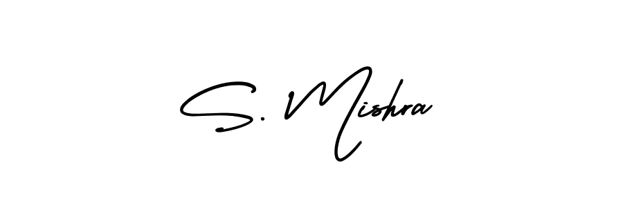 It looks lik you need a new signature style for name S. Mishra. Design unique handwritten (AmerikaSignatureDemo-Regular) signature with our free signature maker in just a few clicks. S. Mishra signature style 3 images and pictures png