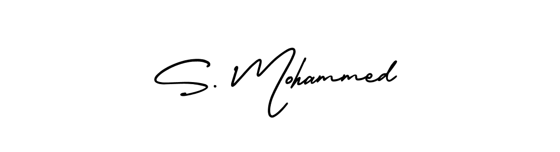 It looks lik you need a new signature style for name S. Mohammed. Design unique handwritten (AmerikaSignatureDemo-Regular) signature with our free signature maker in just a few clicks. S. Mohammed signature style 3 images and pictures png