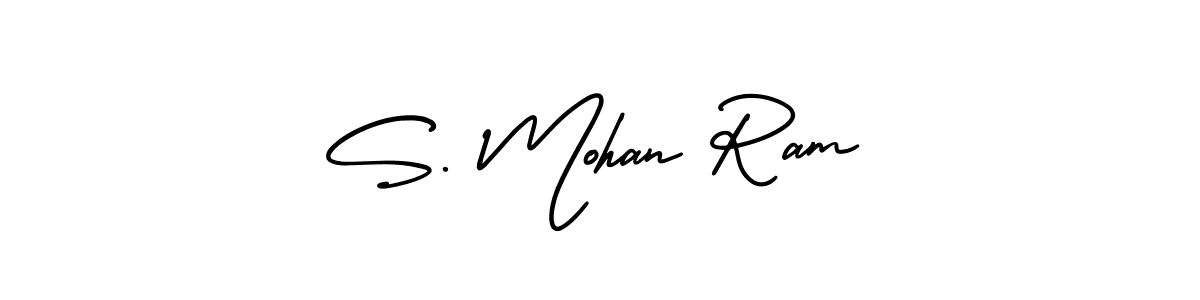 Also we have S. Mohan Ram name is the best signature style. Create professional handwritten signature collection using AmerikaSignatureDemo-Regular autograph style. S. Mohan Ram signature style 3 images and pictures png