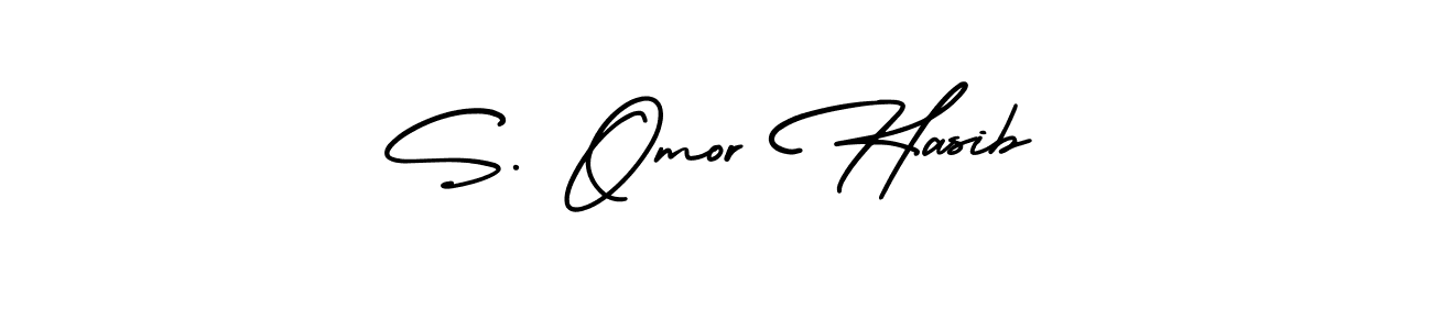 It looks lik you need a new signature style for name S. Omor Hasib. Design unique handwritten (AmerikaSignatureDemo-Regular) signature with our free signature maker in just a few clicks. S. Omor Hasib signature style 3 images and pictures png