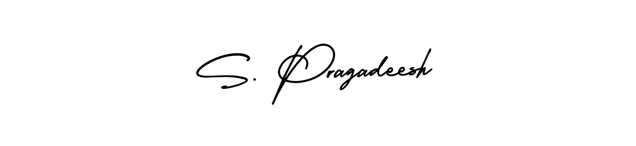 if you are searching for the best signature style for your name S. Pragadeesh. so please give up your signature search. here we have designed multiple signature styles  using AmerikaSignatureDemo-Regular. S. Pragadeesh signature style 3 images and pictures png