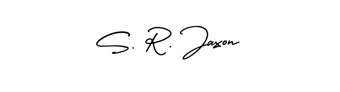 You can use this online signature creator to create a handwritten signature for the name S. R. Jaxon. This is the best online autograph maker. S. R. Jaxon signature style 3 images and pictures png