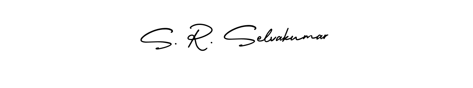 Also You can easily find your signature by using the search form. We will create S. R. Selvakumar name handwritten signature images for you free of cost using AmerikaSignatureDemo-Regular sign style. S. R. Selvakumar signature style 3 images and pictures png