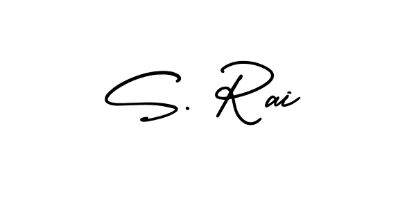 S. Rai stylish signature style. Best Handwritten Sign (AmerikaSignatureDemo-Regular) for my name. Handwritten Signature Collection Ideas for my name S. Rai. S. Rai signature style 3 images and pictures png