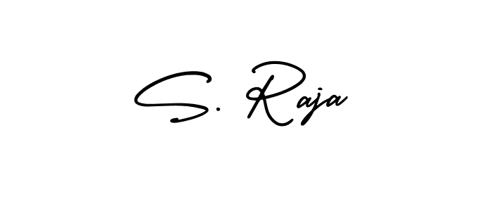 S. Raja stylish signature style. Best Handwritten Sign (AmerikaSignatureDemo-Regular) for my name. Handwritten Signature Collection Ideas for my name S. Raja. S. Raja signature style 3 images and pictures png