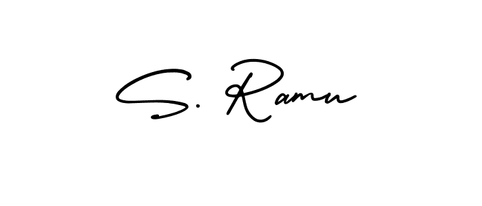 Also we have S. Ramu name is the best signature style. Create professional handwritten signature collection using AmerikaSignatureDemo-Regular autograph style. S. Ramu signature style 3 images and pictures png