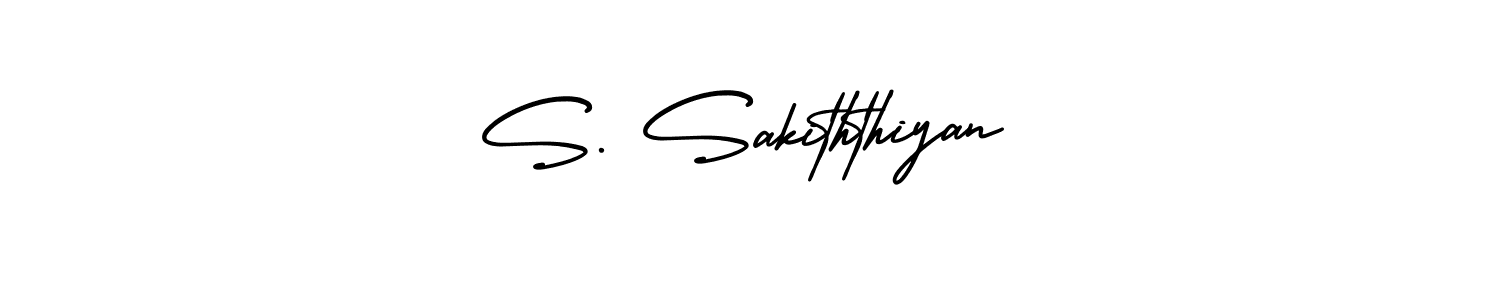 Check out images of Autograph of S. Sakiththiyan name. Actor S. Sakiththiyan Signature Style. AmerikaSignatureDemo-Regular is a professional sign style online. S. Sakiththiyan signature style 3 images and pictures png