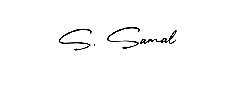 Check out images of Autograph of S. Samal name. Actor S. Samal Signature Style. AmerikaSignatureDemo-Regular is a professional sign style online. S. Samal signature style 3 images and pictures png