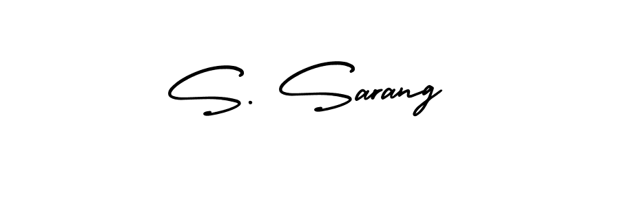 Make a beautiful signature design for name S. Sarang. Use this online signature maker to create a handwritten signature for free. S. Sarang signature style 3 images and pictures png