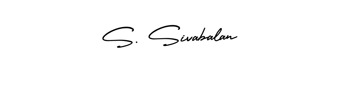 It looks lik you need a new signature style for name S. Sivabalan. Design unique handwritten (AmerikaSignatureDemo-Regular) signature with our free signature maker in just a few clicks. S. Sivabalan signature style 3 images and pictures png