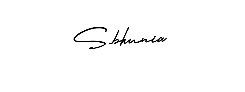 Make a beautiful signature design for name S.bhunia. Use this online signature maker to create a handwritten signature for free. S.bhunia signature style 3 images and pictures png