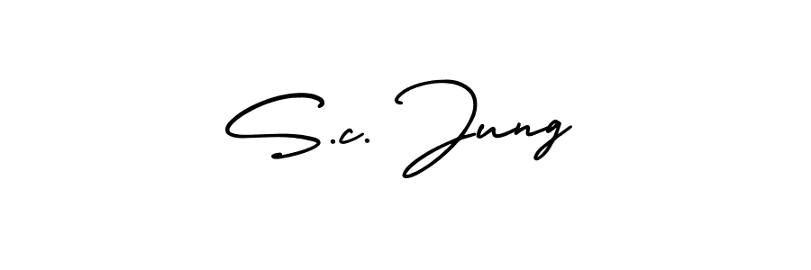 Make a beautiful signature design for name S.c. Jung. Use this online signature maker to create a handwritten signature for free. S.c. Jung signature style 3 images and pictures png