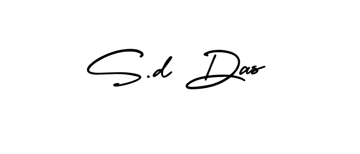 It looks lik you need a new signature style for name S.d Das. Design unique handwritten (AmerikaSignatureDemo-Regular) signature with our free signature maker in just a few clicks. S.d Das signature style 3 images and pictures png