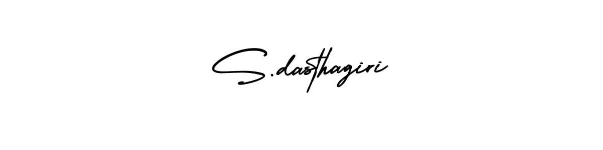This is the best signature style for the S.dasthagiri name. Also you like these signature font (AmerikaSignatureDemo-Regular). Mix name signature. S.dasthagiri signature style 3 images and pictures png