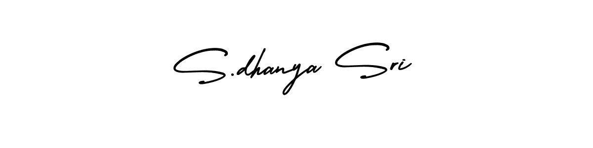 Also we have S.dhanya Sri name is the best signature style. Create professional handwritten signature collection using AmerikaSignatureDemo-Regular autograph style. S.dhanya Sri signature style 3 images and pictures png