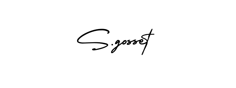 This is the best signature style for the S.gosset name. Also you like these signature font (AmerikaSignatureDemo-Regular). Mix name signature. S.gosset signature style 3 images and pictures png