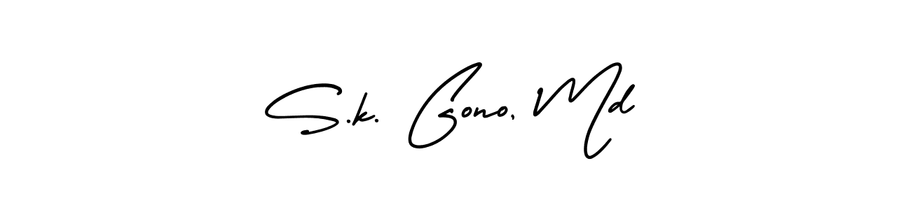 Here are the top 10 professional signature styles for the name S.k. Gono, Md. These are the best autograph styles you can use for your name. S.k. Gono, Md signature style 3 images and pictures png