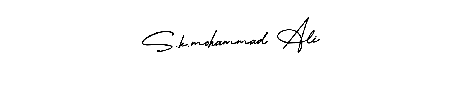 Make a short S.k.mohammad Ali signature style. Manage your documents anywhere anytime using AmerikaSignatureDemo-Regular. Create and add eSignatures, submit forms, share and send files easily. S.k.mohammad Ali signature style 3 images and pictures png