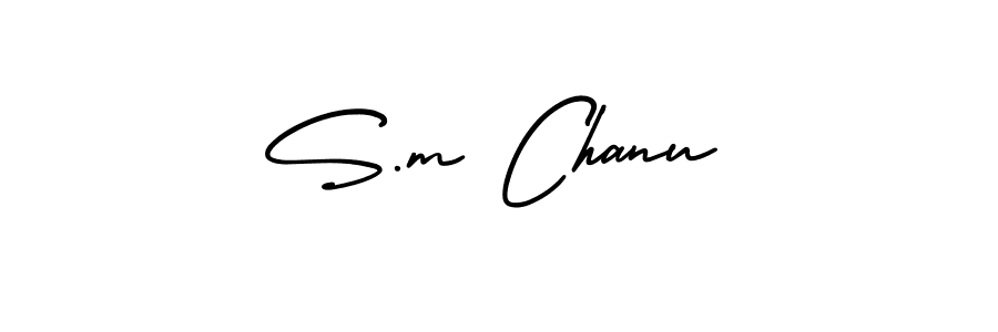 You can use this online signature creator to create a handwritten signature for the name S.m Chanu. This is the best online autograph maker. S.m Chanu signature style 3 images and pictures png