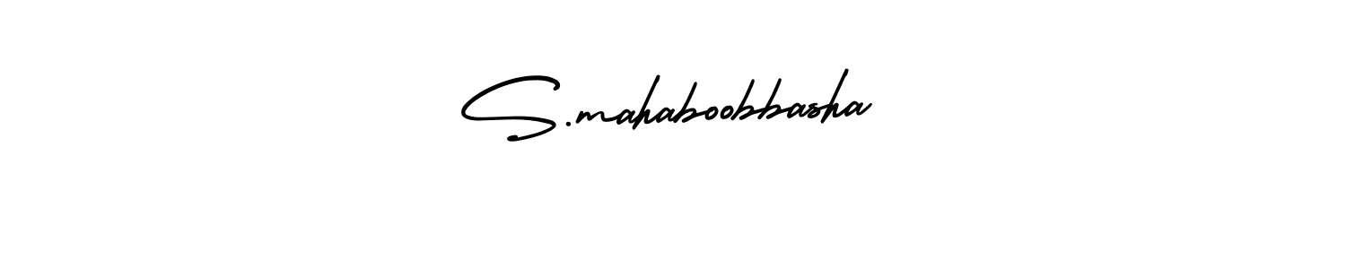 Make a short S.mahaboobbasha signature style. Manage your documents anywhere anytime using AmerikaSignatureDemo-Regular. Create and add eSignatures, submit forms, share and send files easily. S.mahaboobbasha signature style 3 images and pictures png