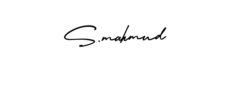 AmerikaSignatureDemo-Regular is a professional signature style that is perfect for those who want to add a touch of class to their signature. It is also a great choice for those who want to make their signature more unique. Get S.mahmud name to fancy signature for free. S.mahmud signature style 3 images and pictures png