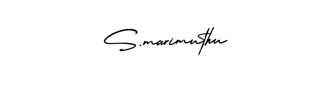 Make a beautiful signature design for name S.marimuthu. Use this online signature maker to create a handwritten signature for free. S.marimuthu signature style 3 images and pictures png