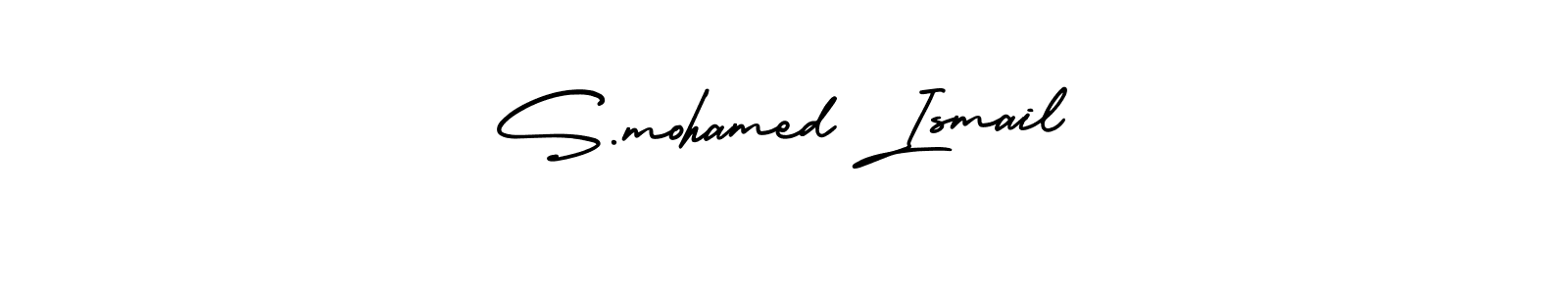 Best and Professional Signature Style for S.mohamed Ismail. AmerikaSignatureDemo-Regular Best Signature Style Collection. S.mohamed Ismail signature style 3 images and pictures png