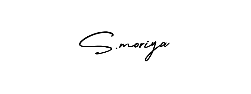 How to Draw S.moriya signature style? AmerikaSignatureDemo-Regular is a latest design signature styles for name S.moriya. S.moriya signature style 3 images and pictures png