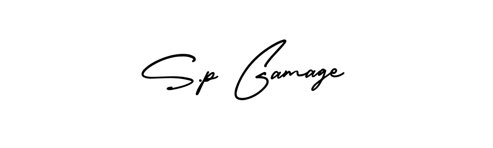 Once you've used our free online signature maker to create your best signature AmerikaSignatureDemo-Regular style, it's time to enjoy all of the benefits that S.p Gamage name signing documents. S.p Gamage signature style 3 images and pictures png
