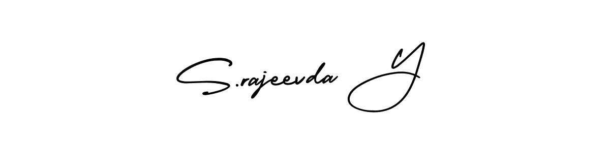 Best and Professional Signature Style for S.rajeevda Y. AmerikaSignatureDemo-Regular Best Signature Style Collection. S.rajeevda Y signature style 3 images and pictures png