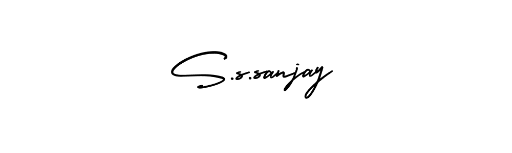 Design your own signature with our free online signature maker. With this signature software, you can create a handwritten (AmerikaSignatureDemo-Regular) signature for name S.s.sanjay. S.s.sanjay signature style 3 images and pictures png