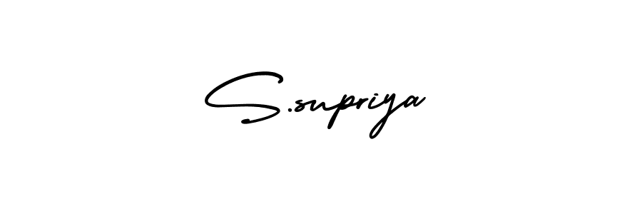 AmerikaSignatureDemo-Regular is a professional signature style that is perfect for those who want to add a touch of class to their signature. It is also a great choice for those who want to make their signature more unique. Get S.supriya name to fancy signature for free. S.supriya signature style 3 images and pictures png