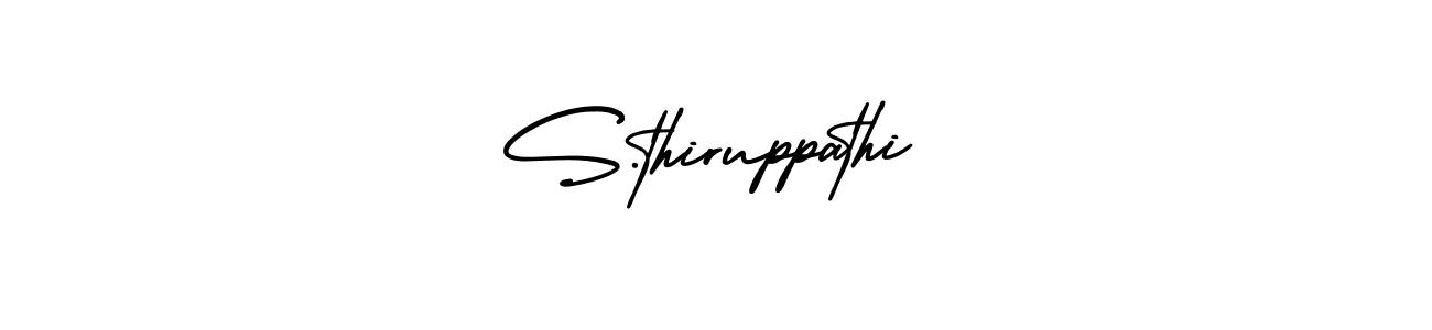 Also we have S.thiruppathi name is the best signature style. Create professional handwritten signature collection using AmerikaSignatureDemo-Regular autograph style. S.thiruppathi signature style 3 images and pictures png
