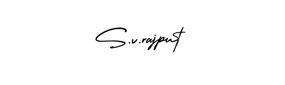 Best and Professional Signature Style for S.v.rajput. AmerikaSignatureDemo-Regular Best Signature Style Collection. S.v.rajput signature style 3 images and pictures png