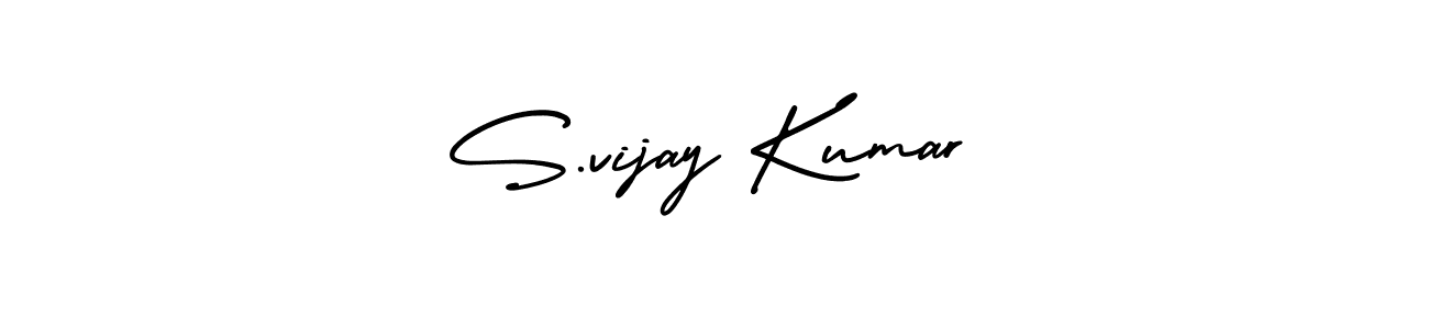 Also You can easily find your signature by using the search form. We will create S.vijay Kumar name handwritten signature images for you free of cost using AmerikaSignatureDemo-Regular sign style. S.vijay Kumar signature style 3 images and pictures png